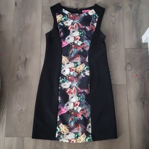 Betsey Johnson floral panel dress